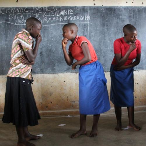 Burundese jongeren in actie